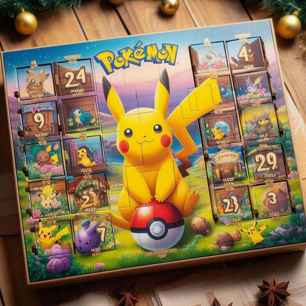 Pokémon Adventskalender 2024: Ein Festtagskalender für Sammler und Fans