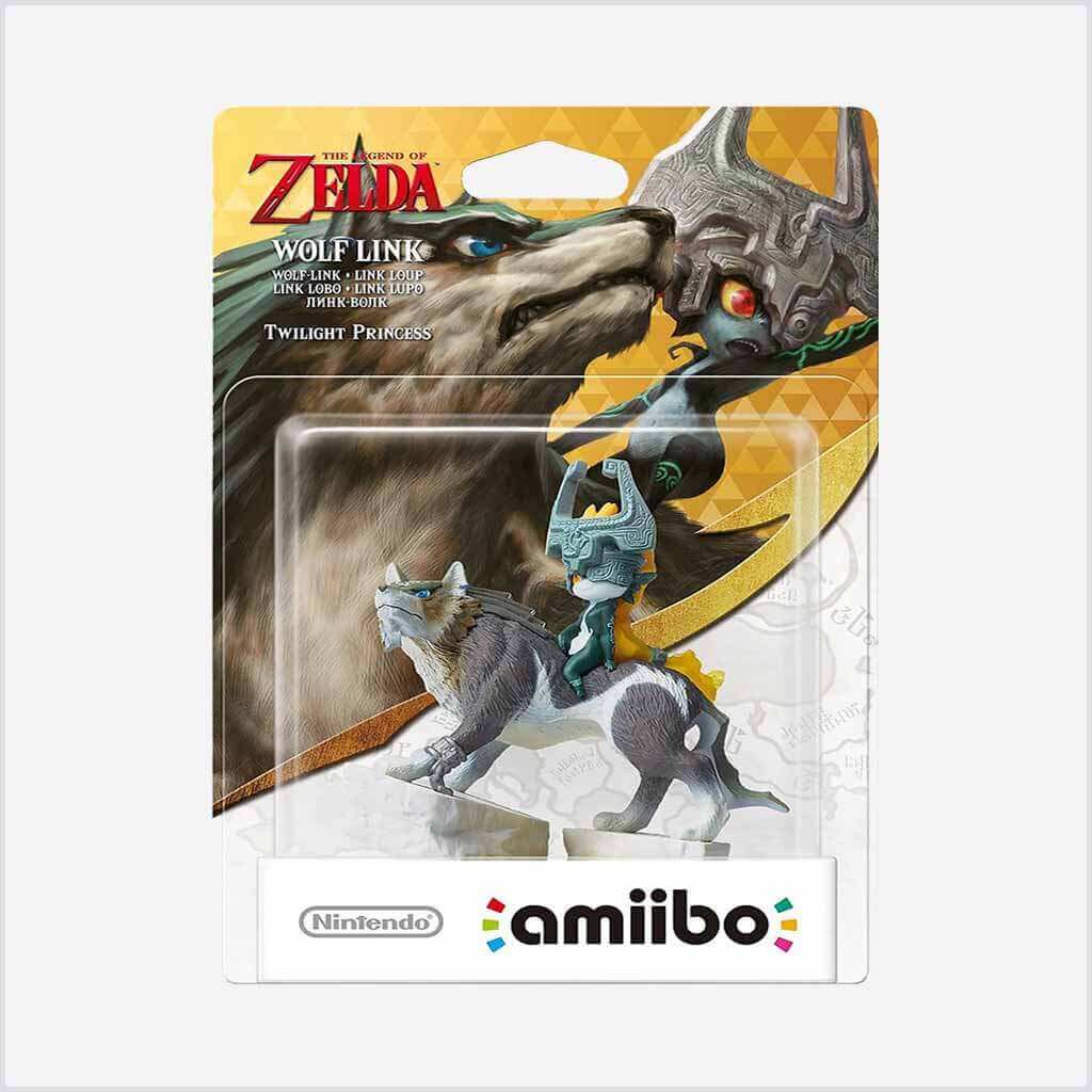 The Legend of Zelda Wolf Link amiibo Spielfigur