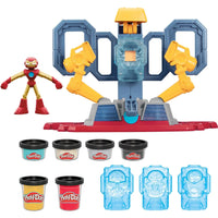 Play-Doh Marvel Iron Man Armor Maker Lab Inhalt