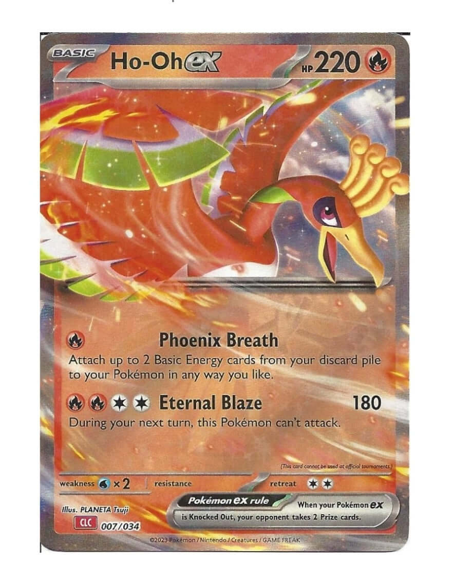 Pokemon Einzelkarte Ho-oh 007/034 PROMO HOLO (ENG)