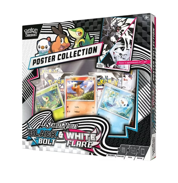 Pokemon Schwarze Blitze & Weiße Flammen Poster Kollektion (ENG)