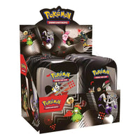 Pokemon Schwarze Blitze & Weiße Flammen Mini Tin Display (DE) Komplett