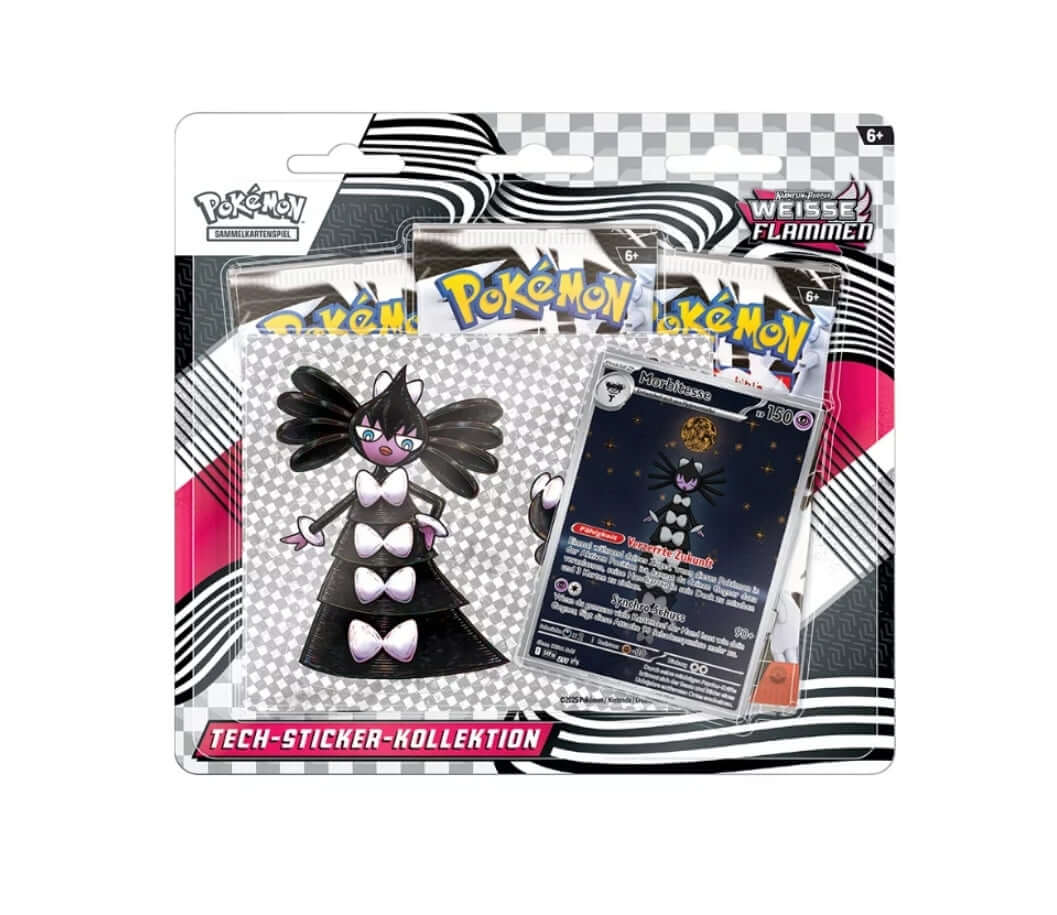 Pokemon Weiße Flammen Tech-Sticker Morbitesse (DE)