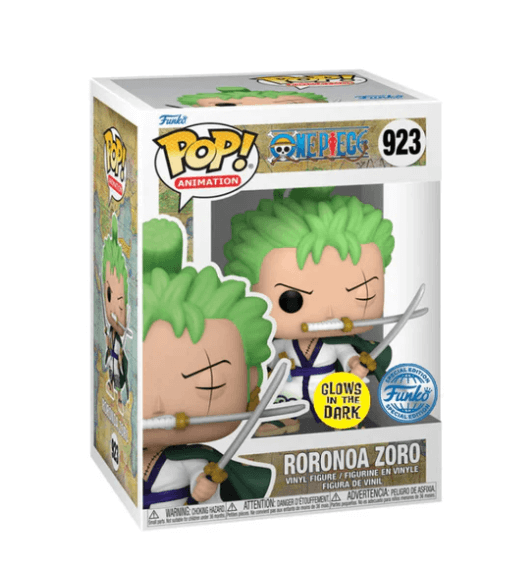 Funko Pop! 923 Roronoa Zoro - Glows in the dark
