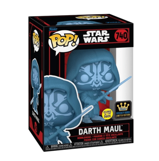 Funko Pop! 740 Darth Maul - Glows in the dark