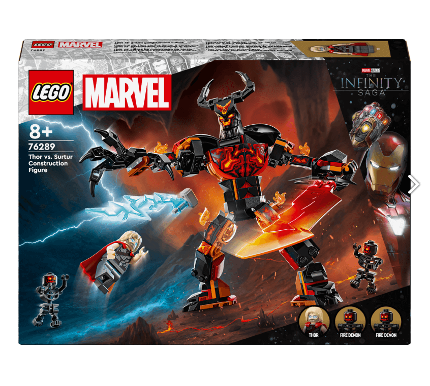 Lego Marvel Thor vs. Surtur Baufigur 76289