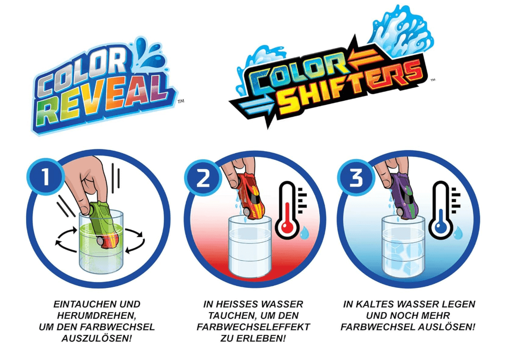 Hot Wheels Color Reveal