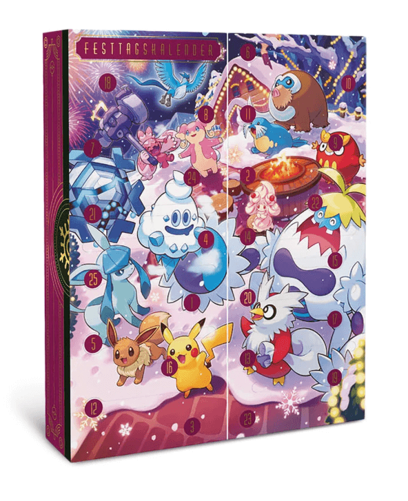 Pokemon Adventskalender 2025 (DE) Komplett