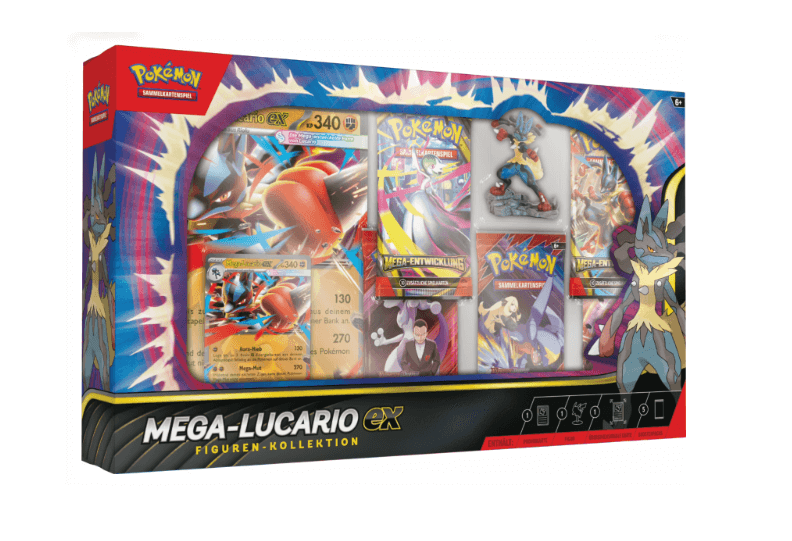 Pokemon Mega-Lucario Figuren Kollektion (DE)