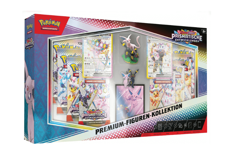 Pokemon Prismatische Entwicklungen Premium-Figuren-Kollektion (DE)