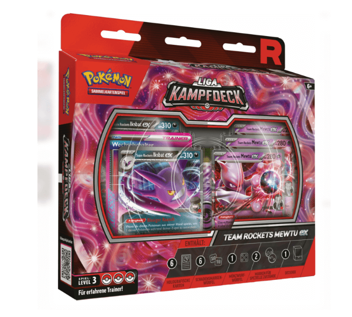 Pokemon Liga-Kampfdeck Rockets Mewtu (DE)