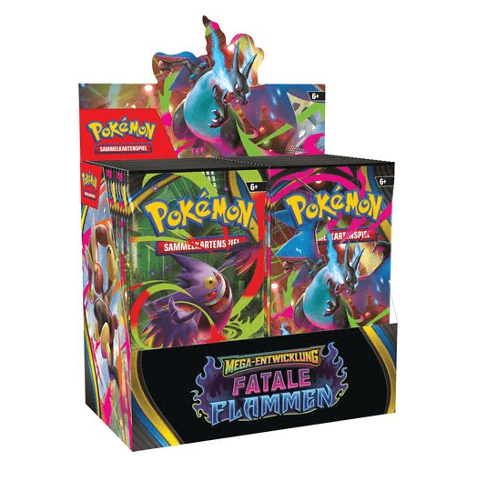 Pokemon Fatale Flammen Display (DE)
