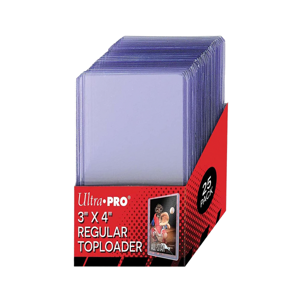 Ultra Pro Toploader 3x4 Clear Regular 25 Stück