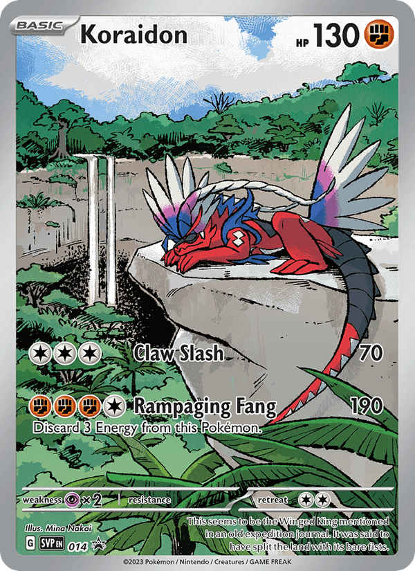 Pokemon Einzelkarte Koraidon 014 (EN) Pokemon Karte