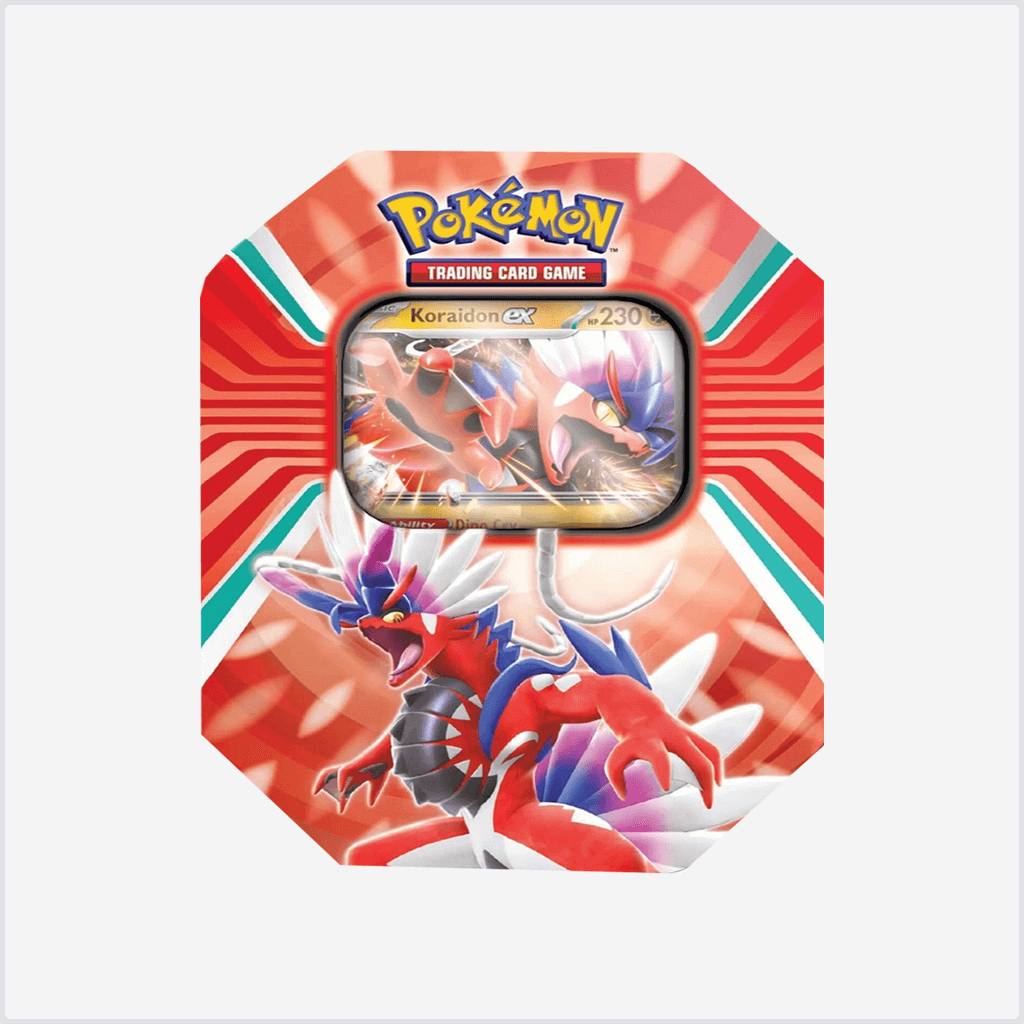 Pokemon Koraidon EX Tin Box