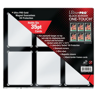Ultra Pro 6-Card Black Border UV ONE-TOUCH Magnetischer Kartenhalter Ansicht 1