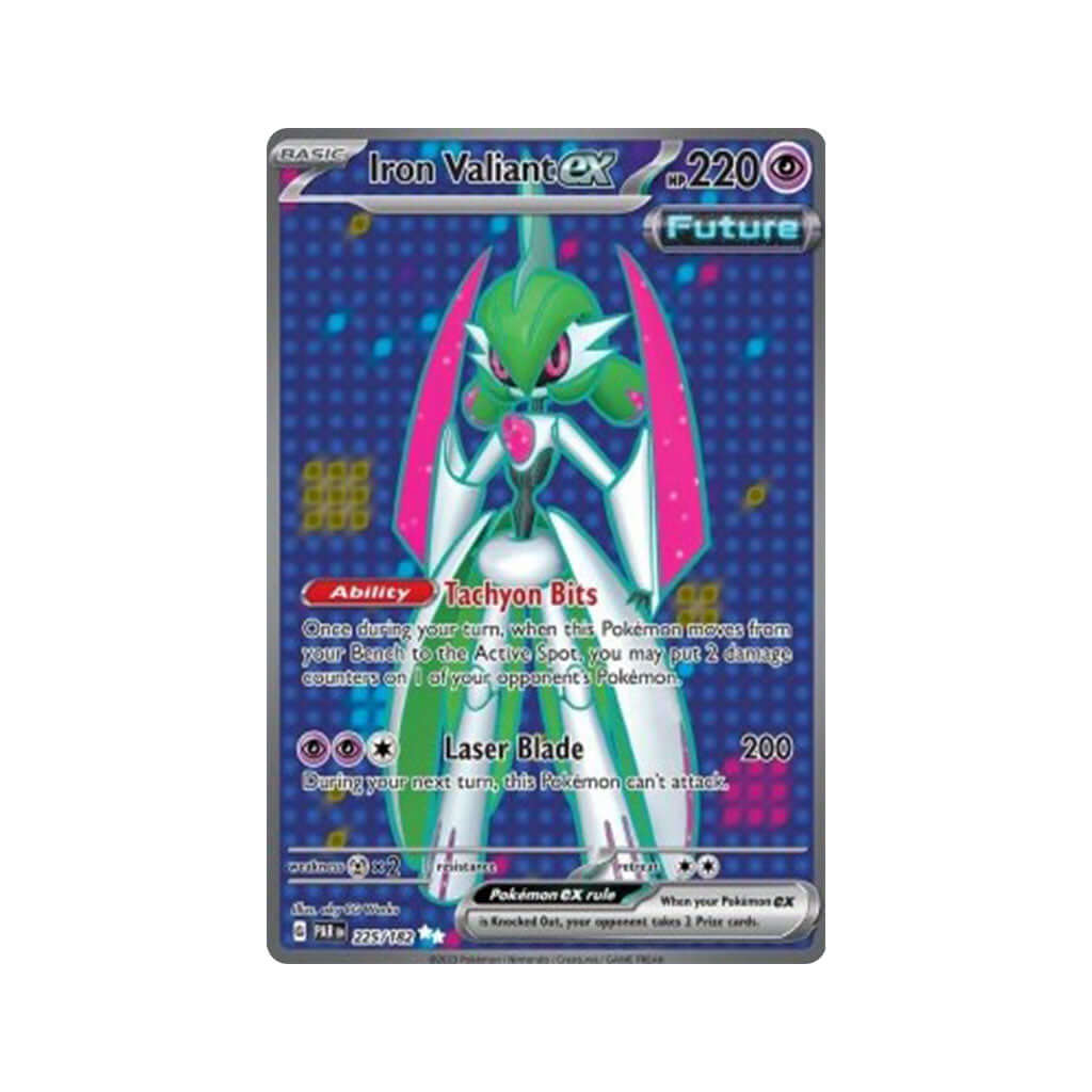 Pokemon Einzelkarte Eisenkrieger EX 225/182 (DE)