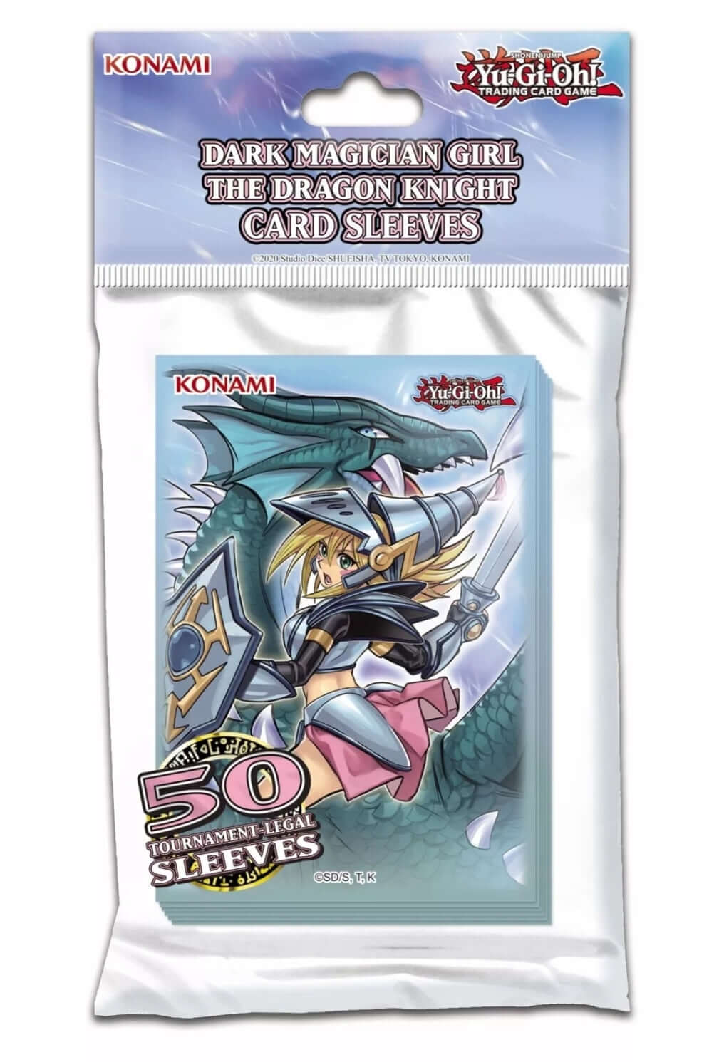 Yu-Gi-Oh Hüllen - Dunkles Magier-Mädchen (50 Stück)
