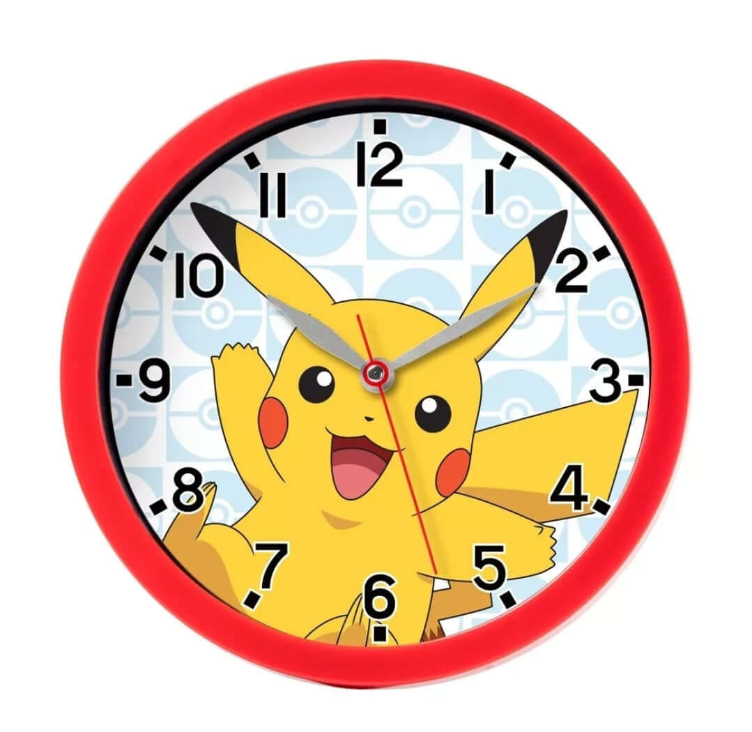 Pokemon Pikachu Wanduhr