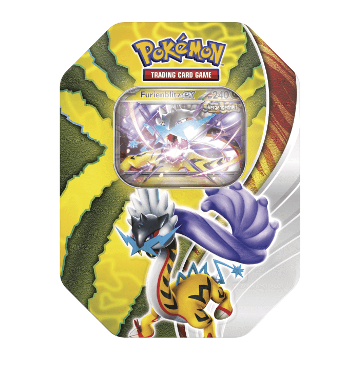 Pokemon Stellarkrone Furienblitz EX Tin Box (DE)
