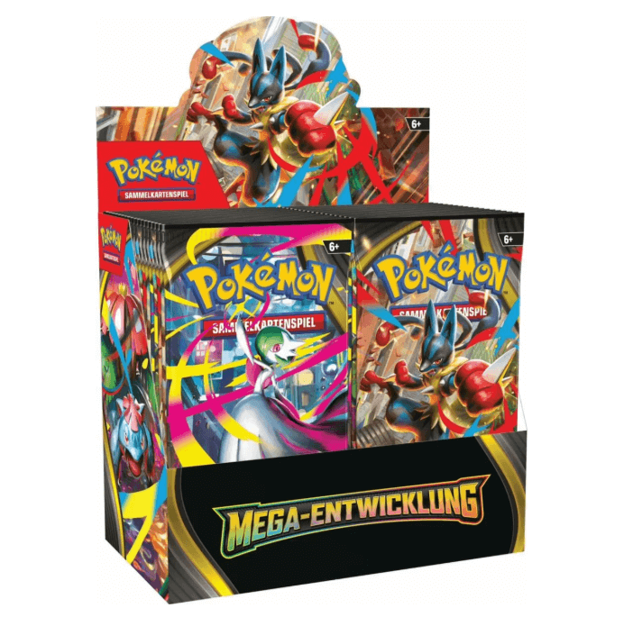 Pokemon Mega-Entwicklung Display (ENG)