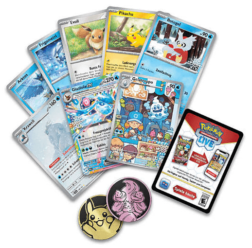 Pokemon Adventskalender 2025 (DE) Inhalt
