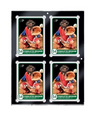 Ultra Pro - One-Touch Magnetic 4-Card Holder Black Border