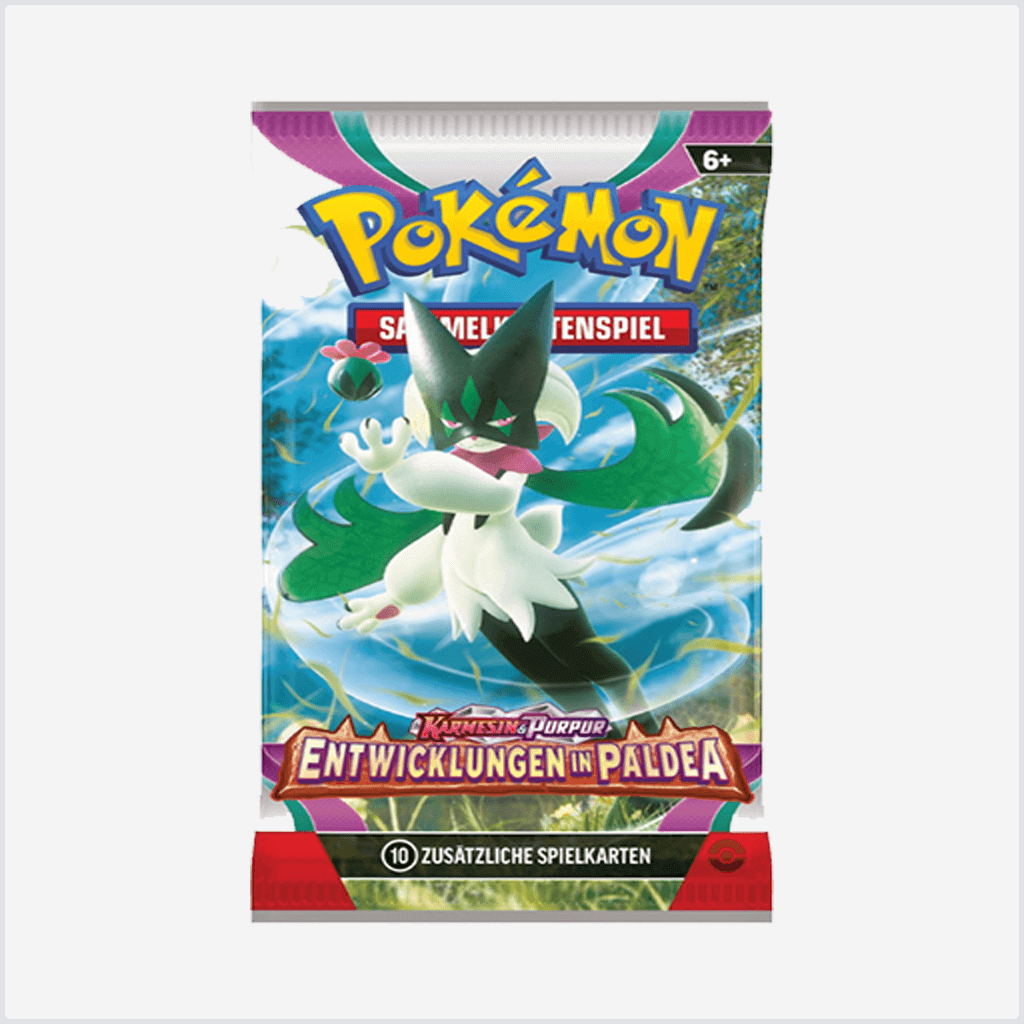 Pokemon Entwicklung in Paldea Booster