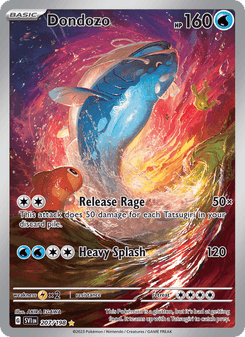 Dondozo 207/198 Pokemon Karte Englisch